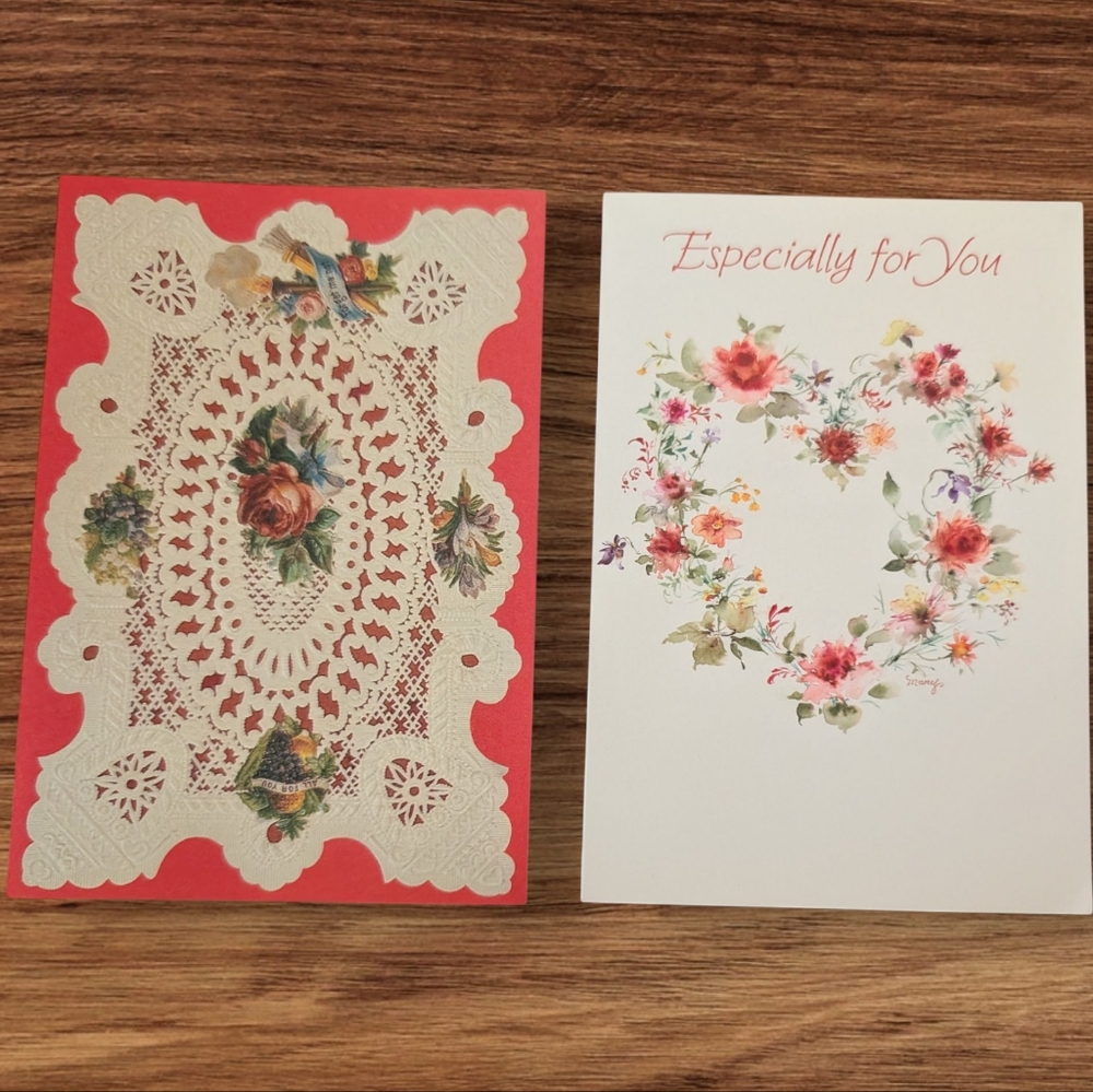 Hallmark Vintage Style Valentine's Day Cards Envelopes Set Of‎ 10